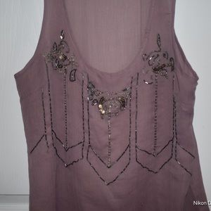 Embroidered Tank